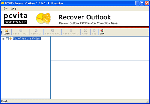 Repair Errors Outlook PST File 2.5 full